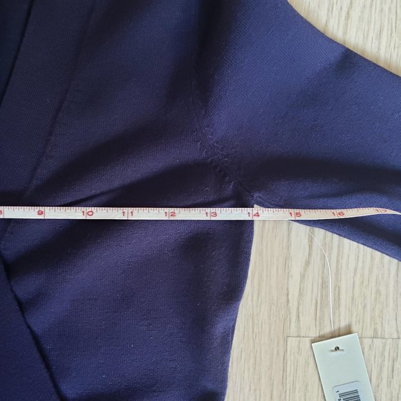 [NWT] Eliza J Midi Wrap Sweater Dress - In… - Picture 7 of 14